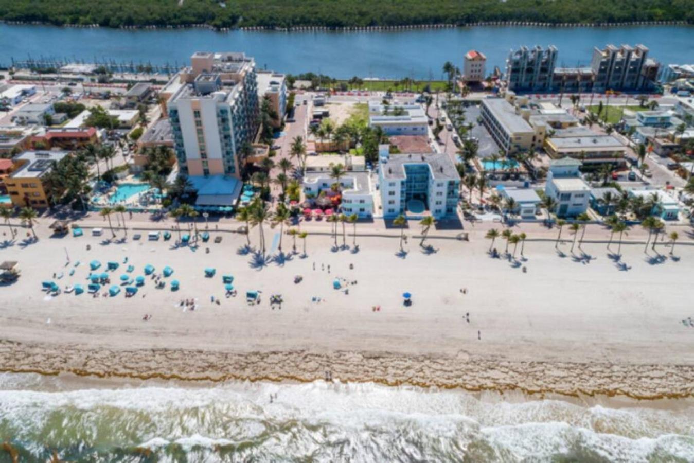Walkabout 6 Suite On Hollywood Beach With Ocean Views Голлівуд Екстер'єр фото