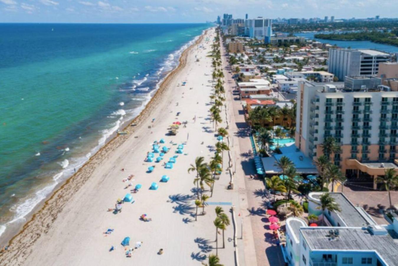 Walkabout 6 Suite On Hollywood Beach With Ocean Views Голлівуд Екстер'єр фото